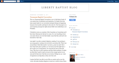 Desktop Screenshot of libertybaptistwartburg.blogspot.com