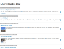 Tablet Screenshot of libertybaptistwartburg.blogspot.com