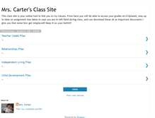 Tablet Screenshot of mrscarterfacs.blogspot.com