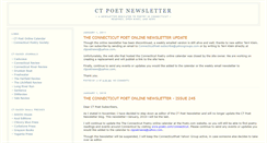 Desktop Screenshot of ctpoetnewsletter.blogspot.com