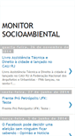 Mobile Screenshot of monitorsocioambiental.blogspot.com