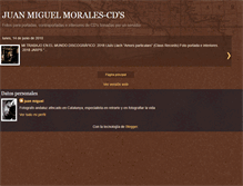 Tablet Screenshot of juanmiguelmoralesportadascds.blogspot.com