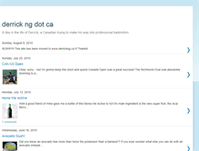 Tablet Screenshot of derricksbadmintonblog.blogspot.com