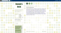 Desktop Screenshot of kamylo.blogspot.com