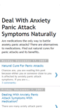 Mobile Screenshot of naturalwaytodealwithpanicattacks.blogspot.com