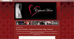 Desktop Screenshot of capturedheartphotography.blogspot.com