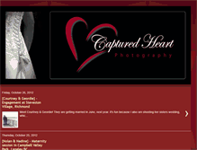 Tablet Screenshot of capturedheartphotography.blogspot.com