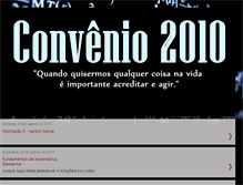 Tablet Screenshot of conveniodavinci2010.blogspot.com