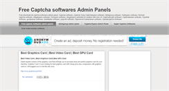 Desktop Screenshot of easycaptchasoftwares.blogspot.com
