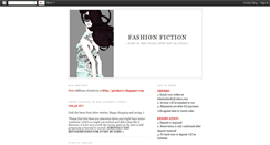 Desktop Screenshot of fashionfiction.blogspot.com