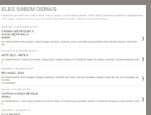 Tablet Screenshot of elessabemdemais.blogspot.com