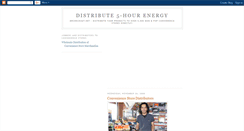 Desktop Screenshot of distribute5hourenergy.blogspot.com