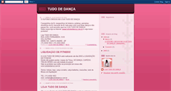 Desktop Screenshot of lojatudodedanca.blogspot.com