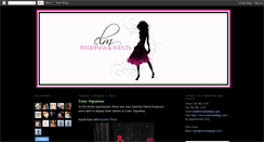 Desktop Screenshot of clmweddingsevents.blogspot.com
