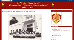 Desktop Screenshot of heroessanjosefinos-87.blogspot.com