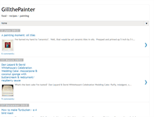 Tablet Screenshot of gillthepainter.blogspot.com