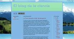 Desktop Screenshot of javier-elblogdelaciencia.blogspot.com