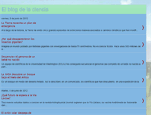 Tablet Screenshot of javier-elblogdelaciencia.blogspot.com