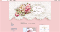 Desktop Screenshot of cottageheirlooms.blogspot.com