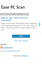 Mobile Screenshot of easepcscan.blogspot.com