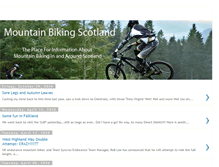 Tablet Screenshot of mountainbikingscotland.blogspot.com