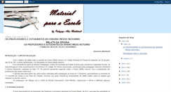 Desktop Screenshot of materialparaaescola.blogspot.com