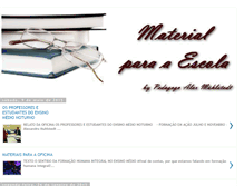 Tablet Screenshot of materialparaaescola.blogspot.com