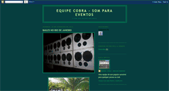 Desktop Screenshot of equipecobrasom.blogspot.com