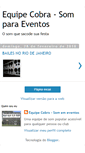 Mobile Screenshot of equipecobrasom.blogspot.com