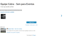 Tablet Screenshot of equipecobrasom.blogspot.com