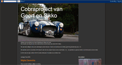 Desktop Screenshot of geertsikkocobra.blogspot.com