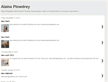 Tablet Screenshot of alainamarieplowdrey.blogspot.com