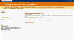 Desktop Screenshot of liderbrasilturismo.blogspot.com