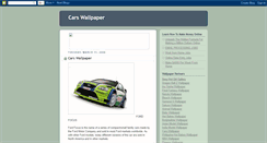 Desktop Screenshot of carswallpaper8.blogspot.com