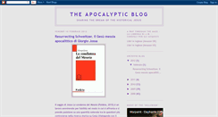 Desktop Screenshot of apocalitticamente.blogspot.com