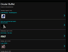 Tablet Screenshot of ocular-buffet.blogspot.com