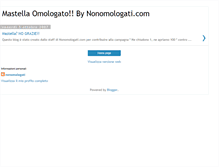 Tablet Screenshot of mastellaomologato.blogspot.com
