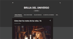 Desktop Screenshot of brujadeluniverso.blogspot.com