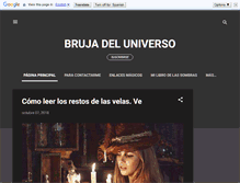 Tablet Screenshot of brujadeluniverso.blogspot.com