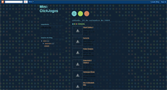Desktop Screenshot of mini-clickjogos.blogspot.com