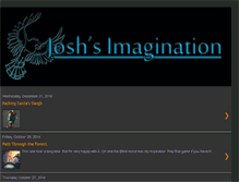 Tablet Screenshot of joshsimagination.blogspot.com