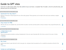 Tablet Screenshot of guidetogptsites.blogspot.com