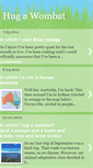 Mobile Screenshot of hugawombat.blogspot.com