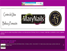 Tablet Screenshot of mary-nails.blogspot.com