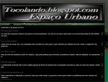 Tablet Screenshot of espacourbanotocolando.blogspot.com