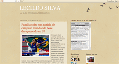 Desktop Screenshot of lecildosilva.blogspot.com