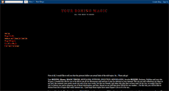 Desktop Screenshot of boxmagic.blogspot.com