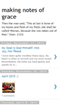 Mobile Screenshot of makingnotesofgrace.blogspot.com