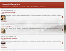 Tablet Screenshot of escolademestres.blogspot.com