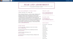 Desktop Screenshot of fearandadornment.blogspot.com